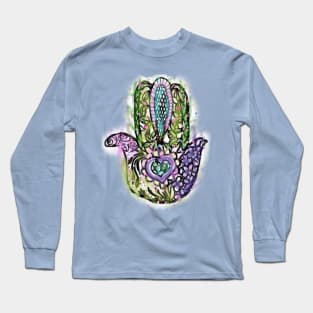 Hamsa Hand Long Sleeve T-Shirt